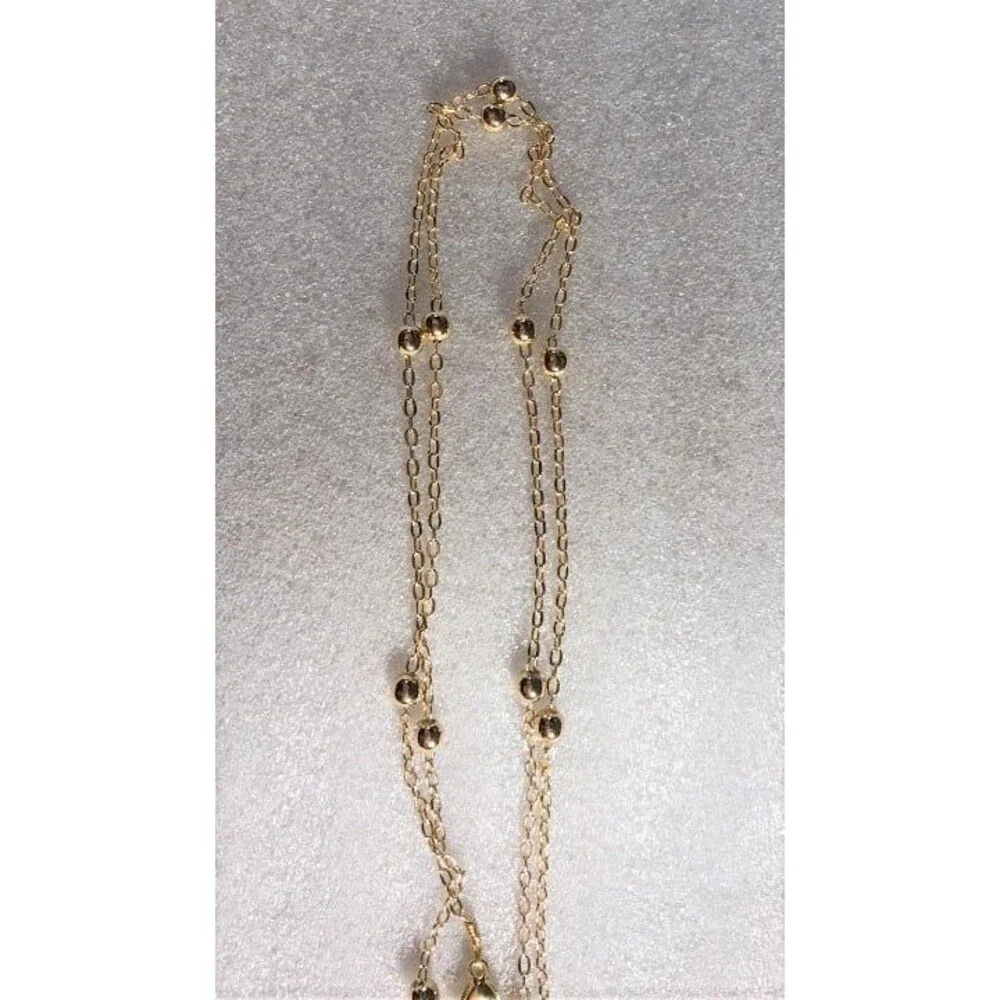 Beautiful Rose Quartz Cube on Chain